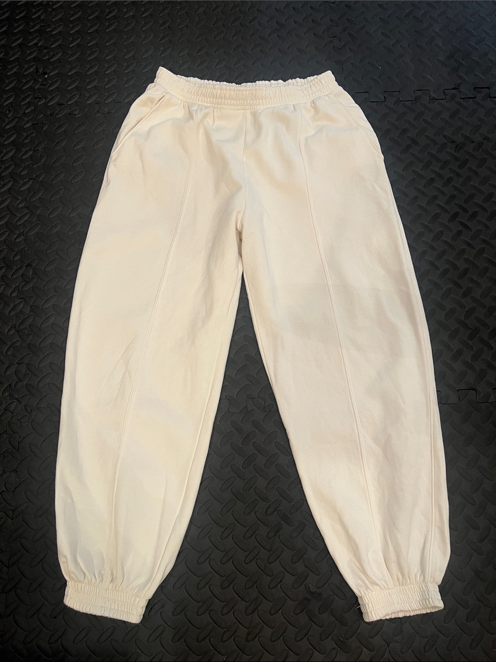 H&M Cream Joggers